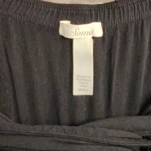 Soma Black Maxi Sleeveless Dress - Picture 6 of 8